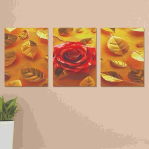 Set of 3 wall Art Phototiles for wall decoration/ wooden wall phototiles