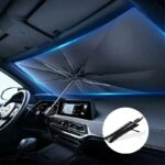 Car Care Foldable Windshield Sunshade Umbrella – All-Weather UV Blocker & Thermal Shield